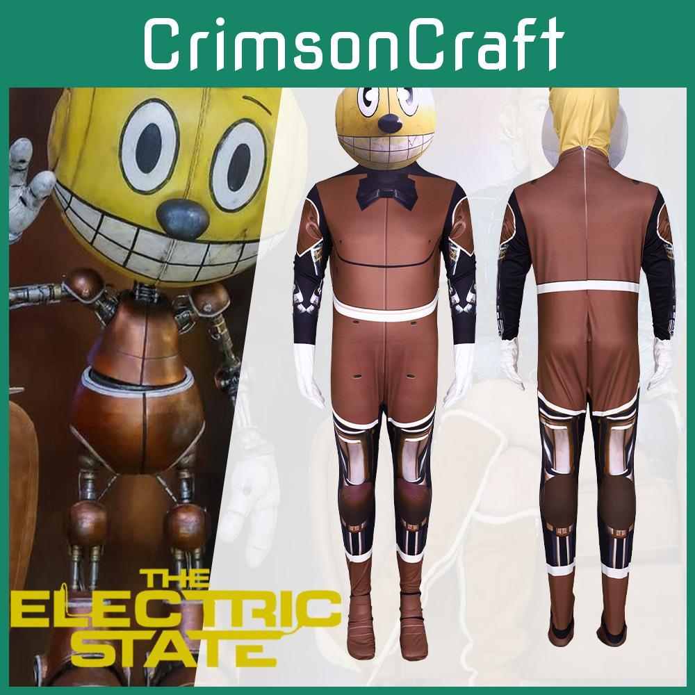 The Electric State Cosplay Costumes Role Play Halloween Party Performance Gift
