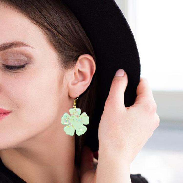 Jewelry Silicone Molds for Earrings Pendant Jewelry Making, Flower Leaf Pendant Resin Molds Epoxy Resin Molds