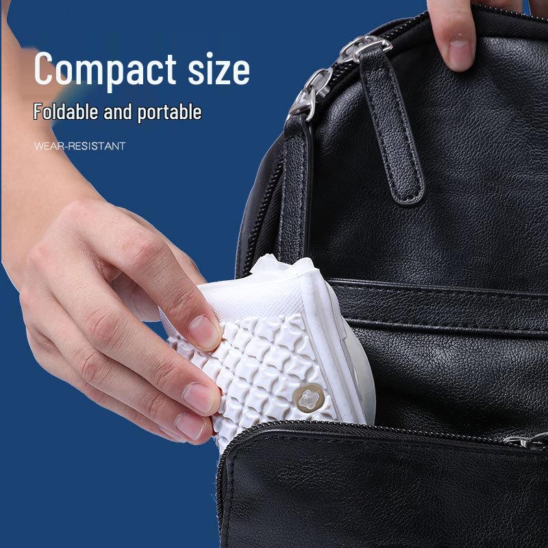 Unisex Waterproof Non-Slip Silicone Rain Boot Covers for Hiking