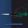 Hard Precision Screwdriver Set Magnetic Ratchet Screwdriver Bits  Furniture Installation
