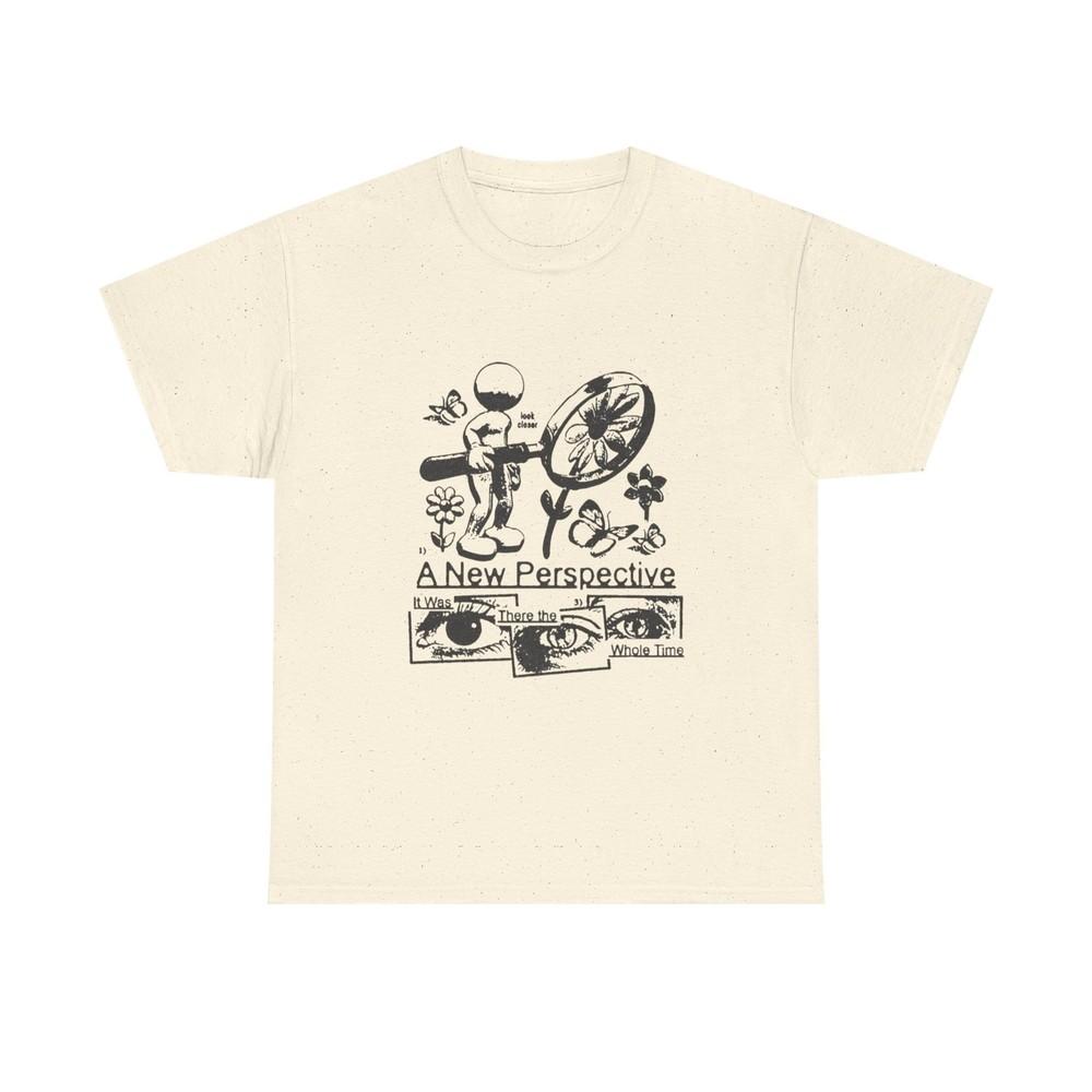 A New Perspective Retro Graphic T Shirt Unisex Gift New AMERICAN VINTAGE Unisex T-Shirt S