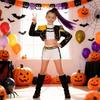 Demon Hunter Girl's Costume Performance Outfit for Stage Shows Halloween Cosplay Stage Attire for Comfort Colorful Dance Ensemble