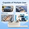 Pontoon Cup Holder,Boat Seat Holder,Double Drink White