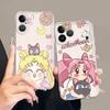Sailor Moon Anime Case for iPhone 17 Pro Max 15 Air 16 14 Plus XS Max 11 12 Mini 13 Pro 7 8 XR Soft Phone Cover
