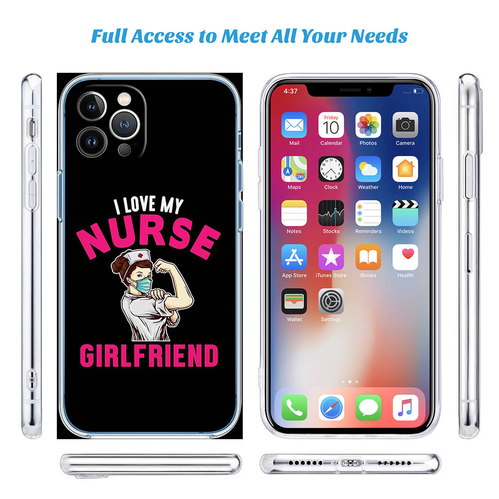 Doctor Nurse Phone Case for Motorola G14 G15 G24 G30 G31 G32 G34 G41 G42 G51 G52 G50 G60S G60 G62 G72 G71 G73 G84 G85 G200 E32