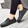 Fashion New Genuine Leather Men Casual Shoes British Style Men Oxfords Breathable White Sneakers Male Driving Daily Office Formal Shoes