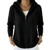 2026 Europese & Amerikaanse Dames Rits Gebreide Hoodie Vest Trui - Nieuwe Herfst/Winter Casual Effen Kleur Mode