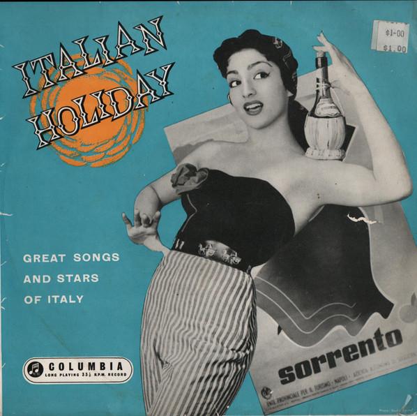 

10inch Record VARIOUS Italian Holiday Great Songs And S 33S1106 Columbia UK Latin Used