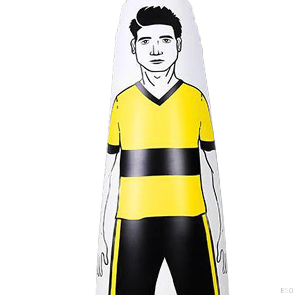 Nafukovací fotbalový tréninkový manekýn Boxovací pytel ,Defender Wall Trainer