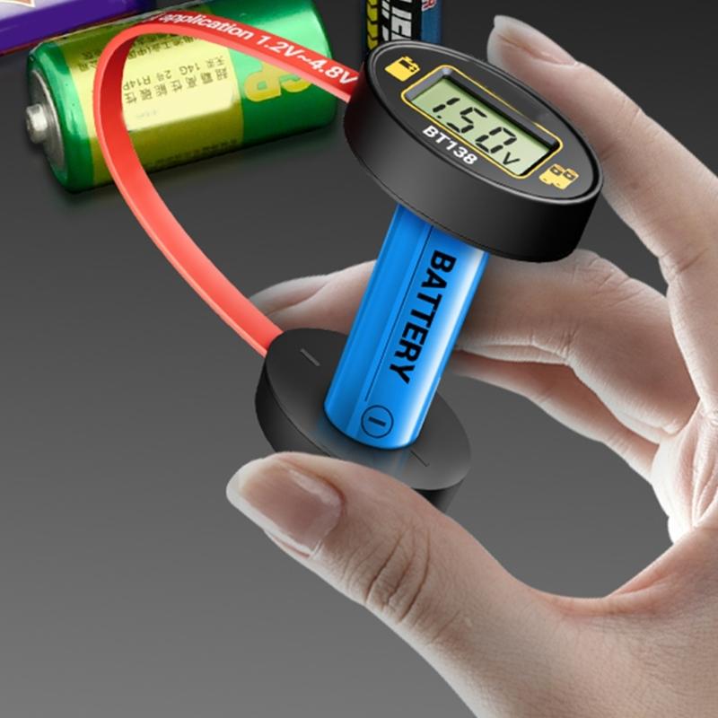 Portable BT138 Battery Checker Meter For Quick Multiple Type Battery Testing Home & Outdoor Use Electronics Maintenance