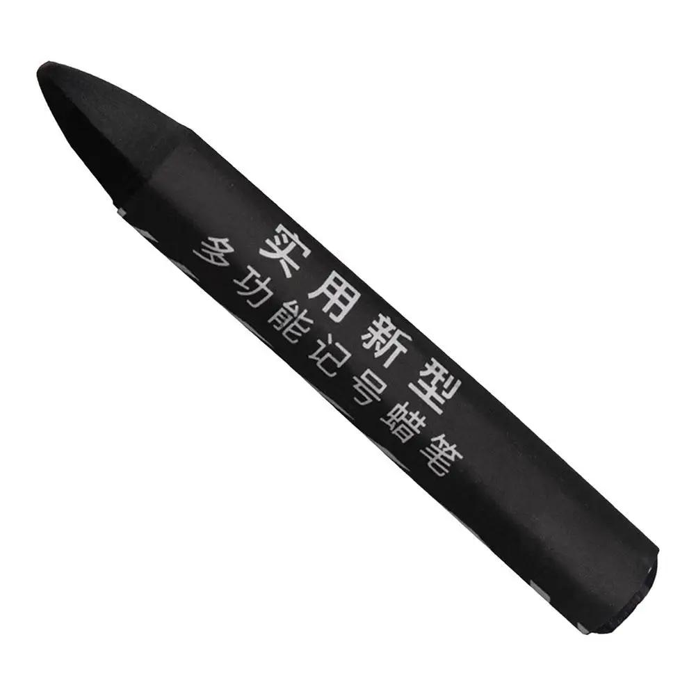 Tire Marking Pen Waterproof Oil Resistant Crayon Marker Lightweight Marking Crayons For Wood Tires Stones Fade Resistant Ti J2T5