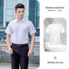 2026 Unisex Formal Cotton Short-Sleeve Shirt Set: Professional Workwear for Teachers, Office Attire, and Commuting