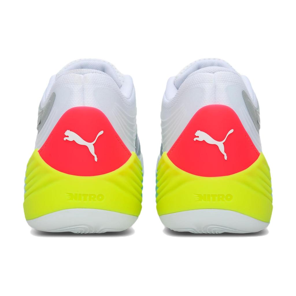 Puma Fusion Nitro White Eggshell Blue Unisex Sneakers 195587-02