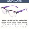Fashion Reading Glasses for Women And Men Flexible Materials Frame Anti Glare Filter Lightweight Eyeglasses Quality Readers