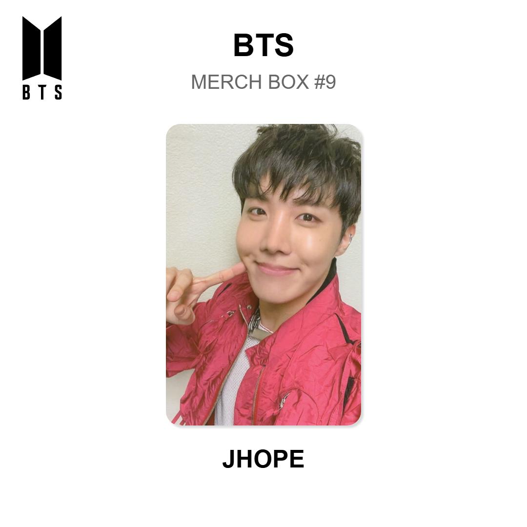 BTS MERCH BOX #9 Official Photocard J-Hope