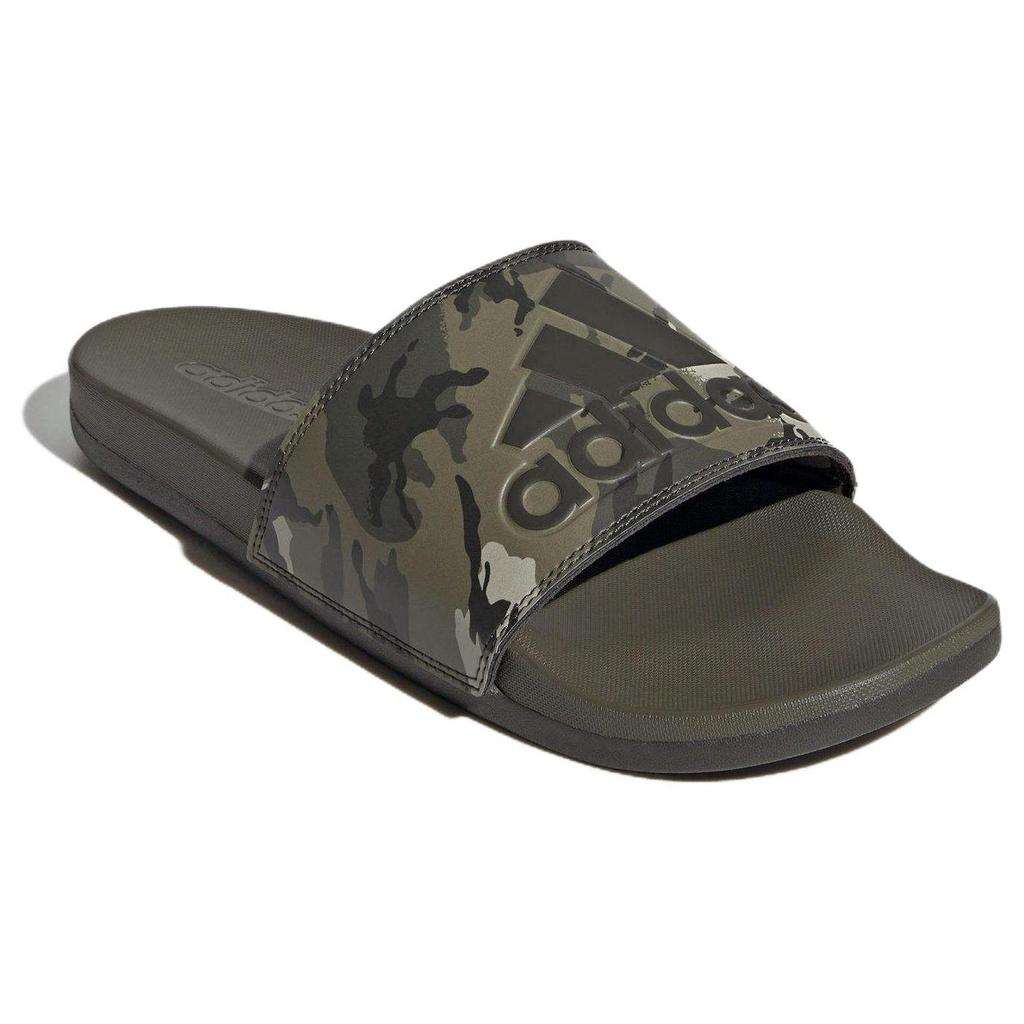 Adidas Adilette Comfort Slides Olive Strata Shadow Olive Putty Grey IG1123