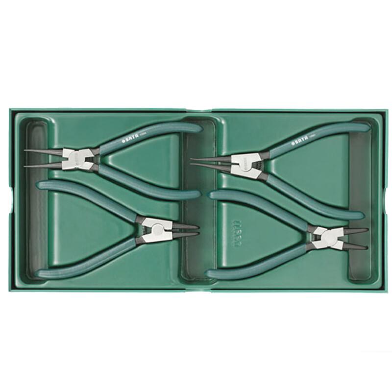 SATA 09911 4-Piece Snap Ring Pliers Set