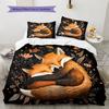 Hugging Animals  Pattern Bedding Quilt Set Quilt Cover Pillowcase Home Decoration  Gift (1 * duvet cover + 2 * pillowcase, without core)
