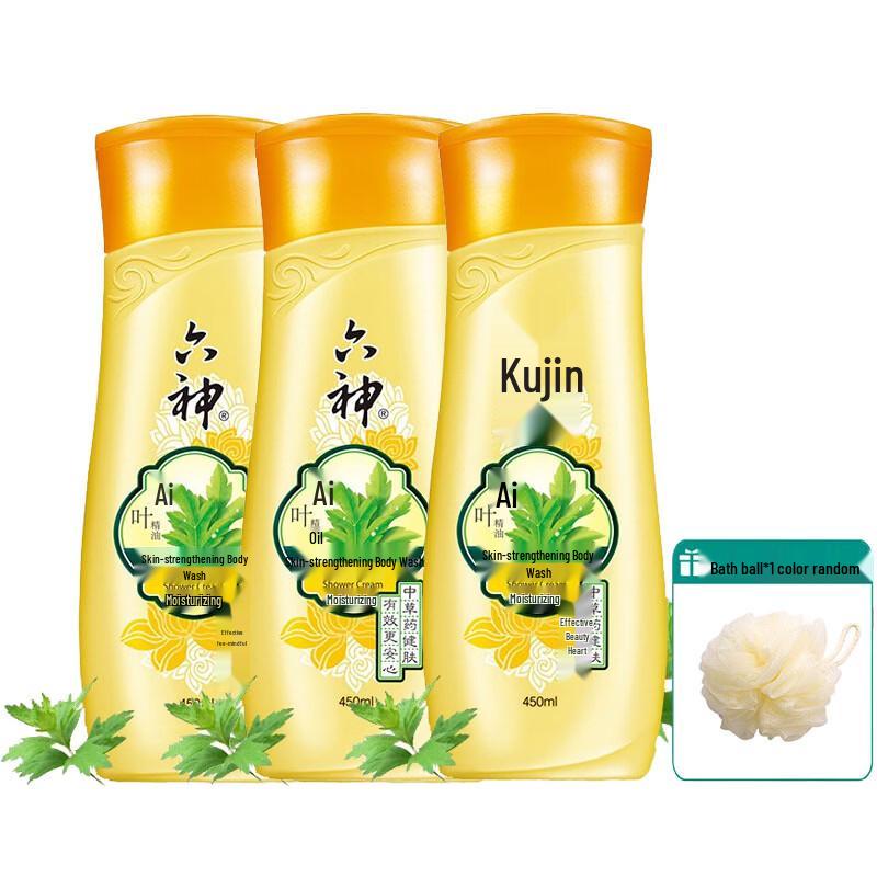 

Liushin Mugwort Skin-Strengthening Shower Gel Family Pack