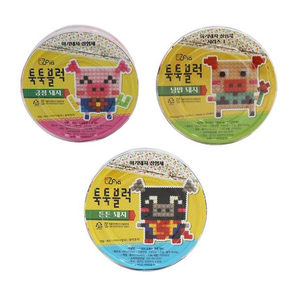 

Easypia Easy Tuk Tuk Block Набор для творчества «Три поросенка», прочные, романтические, позитивные, популярные корейские игрушки