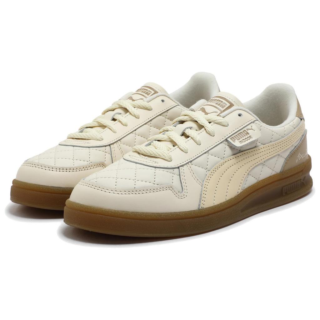 Puma Corduroy Comfortable Versatile Low-Top Sneakers Unisex Sneakers Light-Yellow 401444-01