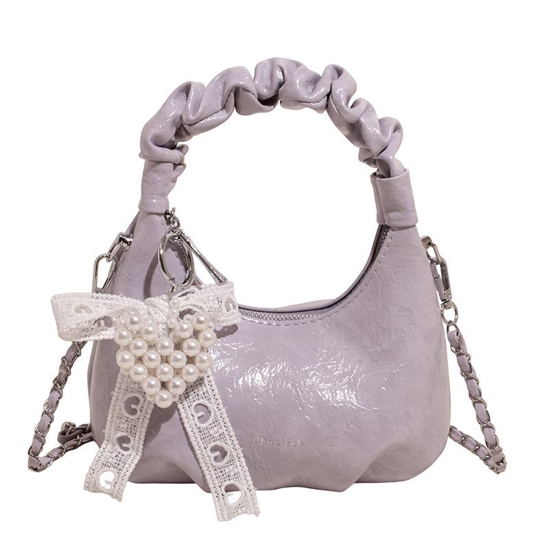 Sac Carré Petit Portable pour Femme Nouveau Sac Bandoulière Messager Polyvalent pour Commuter