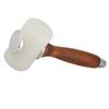 T Shape Leather Nylon Hammer Wood Handle Leather Carving Mallet Craft Tool