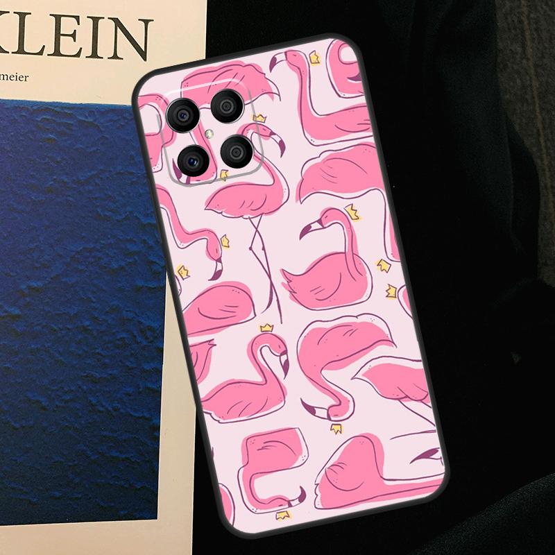 Flamingo Case For Honor 50 70 90 Lite X9b X9a X8b X8a X8 X9 X9c Honor 200 Pro Magic 7 5 6 Lite Cover