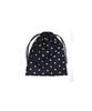 Soworlian String Pouch Medium_Dot Black