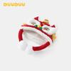 DUUDUU 2025 New Year Red Baby Winter Hat - Class A Warmth for Newborns