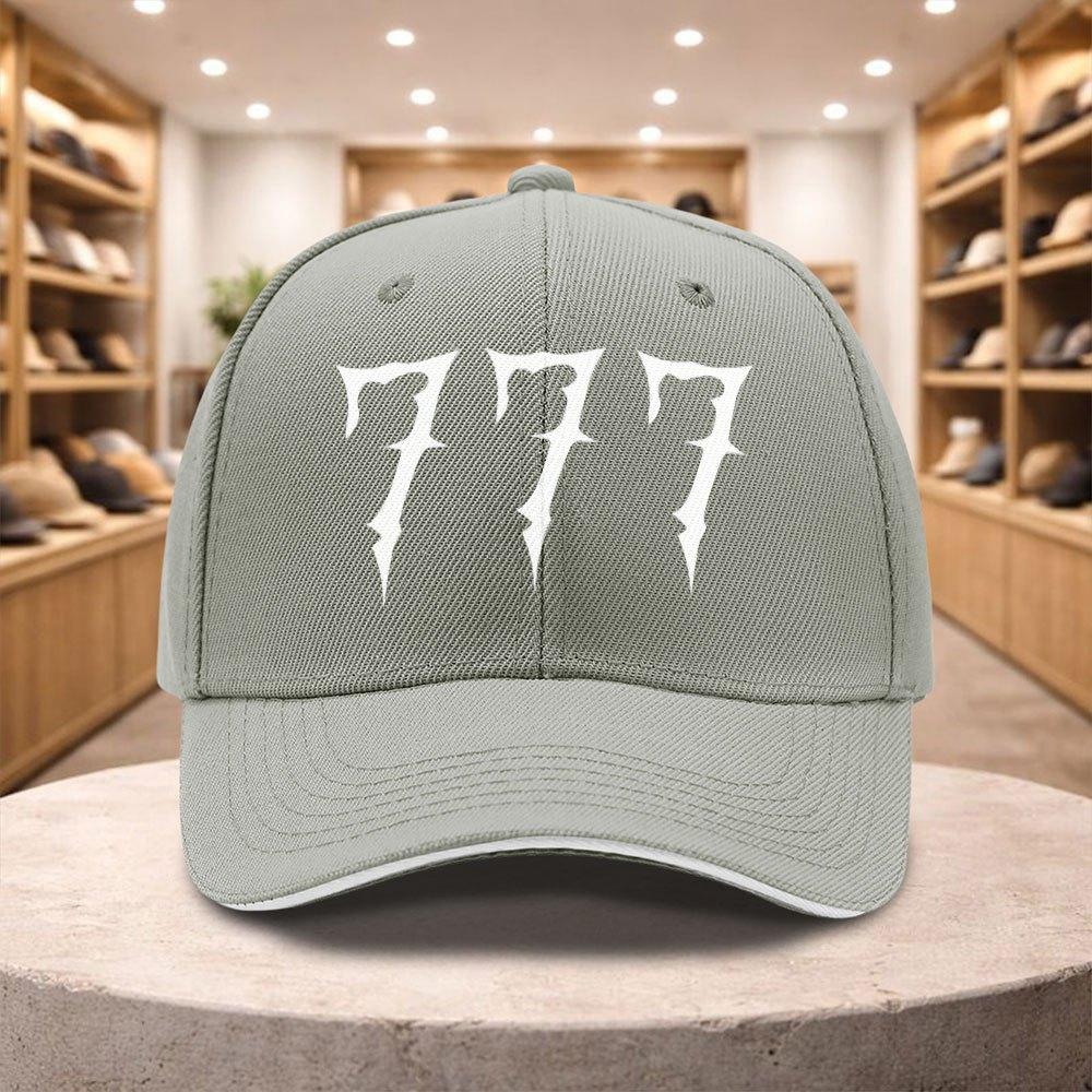 A Baseball Cap with a Print Available in Various Colors Featuring an Adjustable Sandwich Design This New Casual And Versat