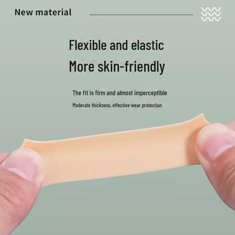 Selvklebende antiskli-hælklistremerker for kvinner: Usynlig antifriksjon, fortykket for komfort