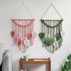 Boho Leaf Wall Tapestry - Artisanal Home Decor Piece