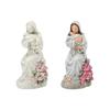 Virgin Mary Figurine Outdoor Light Garden Decoration Housewarming Gift Not Waterproof for Pathway Porch Yard Entryway Flower Bed