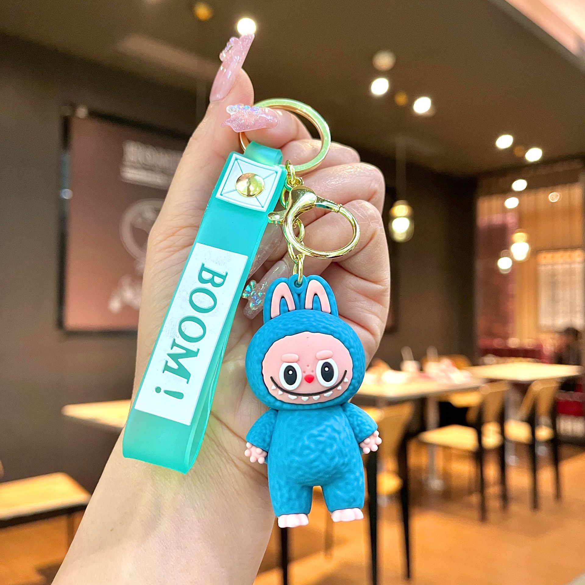 

Cartoon Rab Sheep Keychain Pendant Cute Doll Car Key Chain Pendant