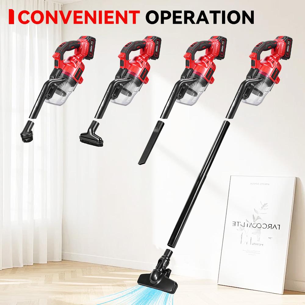 ONEVAN 16KPA Electric Vacuum Cleaner 6in1 Cordless Handheld Home Vacuum Floor Pet Hair Cleaning Tool For Makita 18V Battery Pin