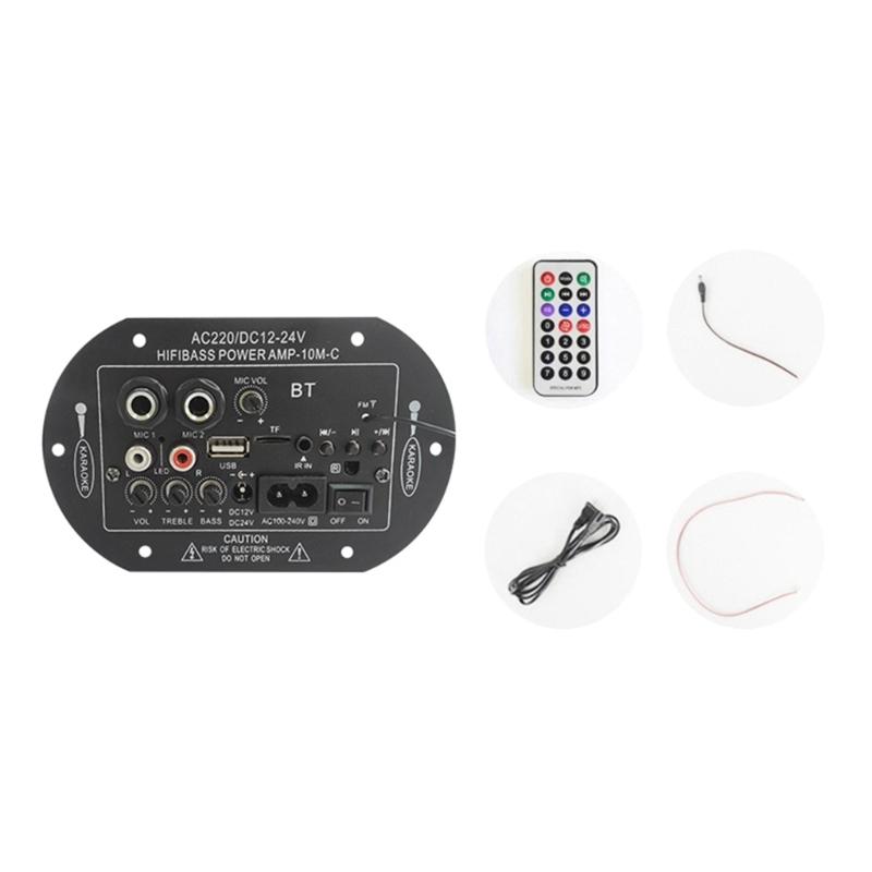 Amplifier Board with Treble and Bass Control,DC12-24V, Stereos Amplifier Board for DIY Wireless Speakers