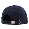 Cotton Vintage Beret Hat Big Size Brimless Beanie Hip Hop Cap for Men Women 56-60cm 61-68cm