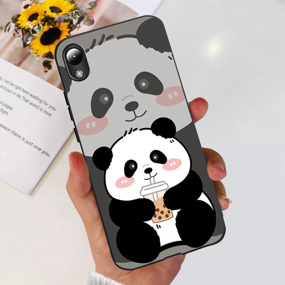 Lovely Printing Case For ZTE Blade L8 / A3 (2019) / A31 Lite Black Silicon Soft Back Cover For Zte A3Lite A31Lite L8 Phone Cases