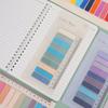 Waterproof Index Tabs Set Multi Color Page Marker Tabs Morandi Sticky Notes  Office School Supplies