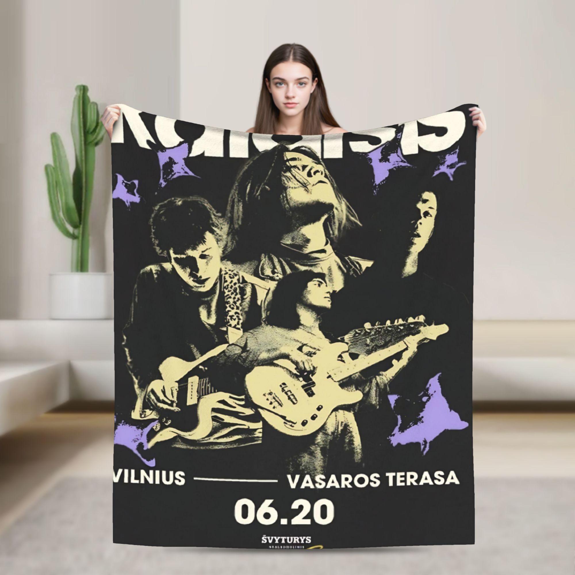 

Katarsis Tavo Akys Eurovisions 2025 Blankets Travel Flannel Bedding Throws For Outdoor Super Warm Custom Quality Bedspread 30x40in