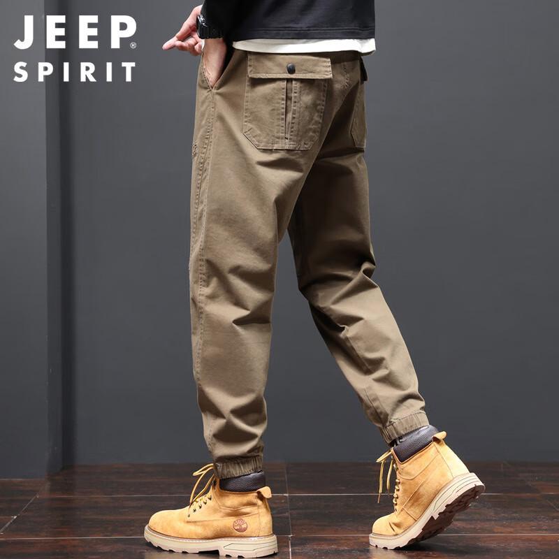 

JEEP SPIRIT Men s Tapered Cargo Casual Pants XL