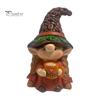 Hand Painted Gnome Set Coffee Ornaments, Cute Resin Figurines, Decorative Tabletop Kitchen Decor Centerpiece for Bar & Lovers Figurines