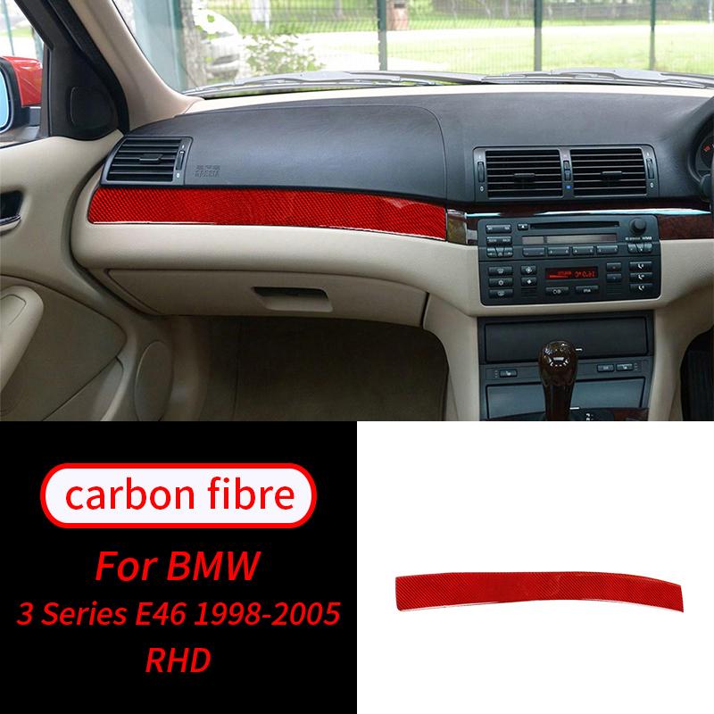 

Для BMW 3Series E46 1998-2005 гг., натуральное углеродное волокно, центральная полоса управления второго пилота, отделка салона, аксессуары для салона автомобиля B1