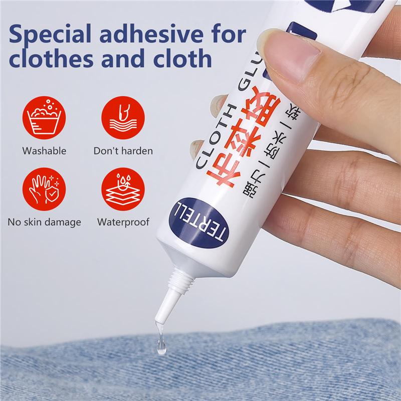Multi-Purpose Quick Dry Waterproof Fabric Cloth Glue Wood Plastic DIY Jewelry Repair Water-Based Glue