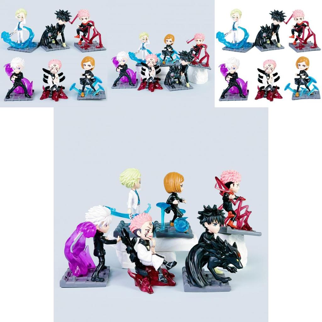 Jujutsu Kaisen Action Figure Set Pvc Collectible Figures For Anime Fans And Display