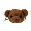 Teddy Animal Plush Bear Handbag For Girls Soft And Lightweight With Adorable Style Cartoon