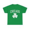 Chicago Irish Shamrock Graphic Tee Shirt