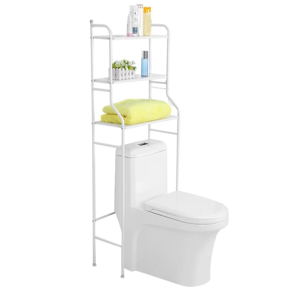 Shelf above the toilet, washing machine, toilet stand, bathroom metal cabinet