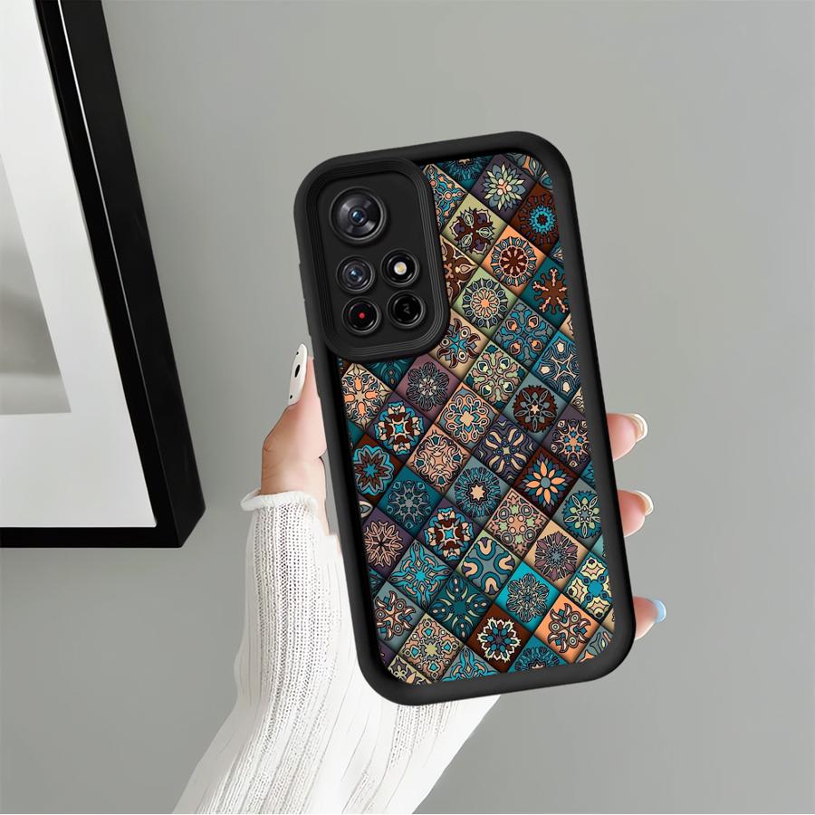 Phone Cover Case for Xiaomi Redmi Note 14 Pro Plus A1 A2 A3 A4 10 13C 12C 11 14C 11s Note 13 12 12s Retro Bohemian Style